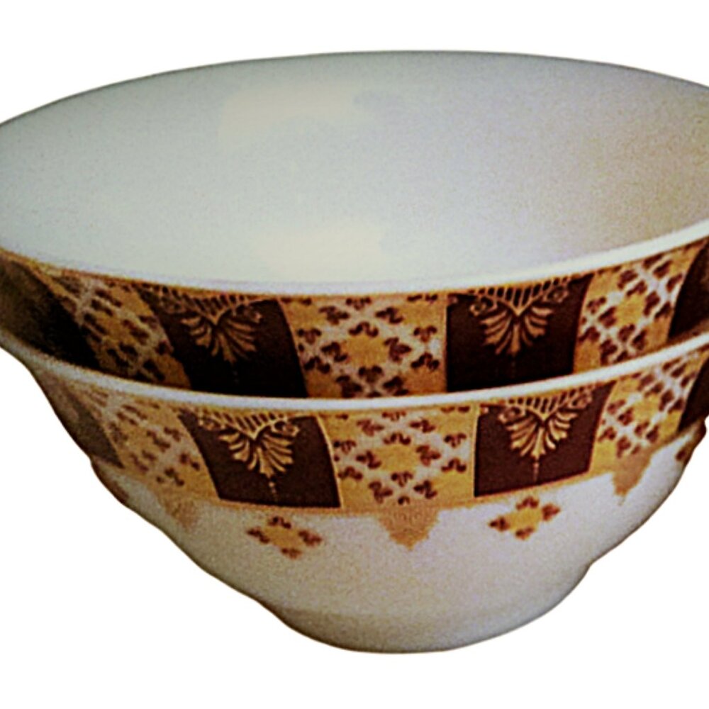 Vintage Migi Japan 24k Gold Trim Bowls, Set of Four, Mid‑Century Japanese Bowls